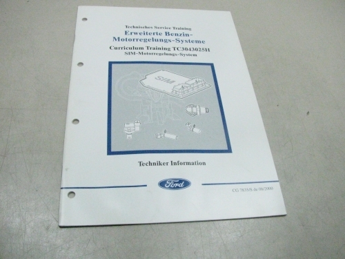 Ford 2000 sim engine - 2000, control