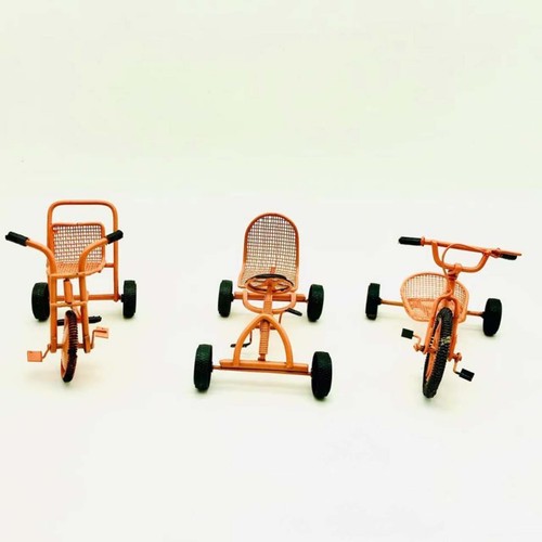 Dollhouse mini tricycle - 1/12,