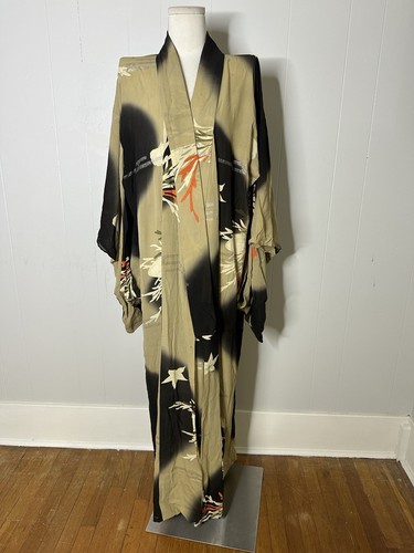 Antique 1920s silk hand dyed - 1920s,