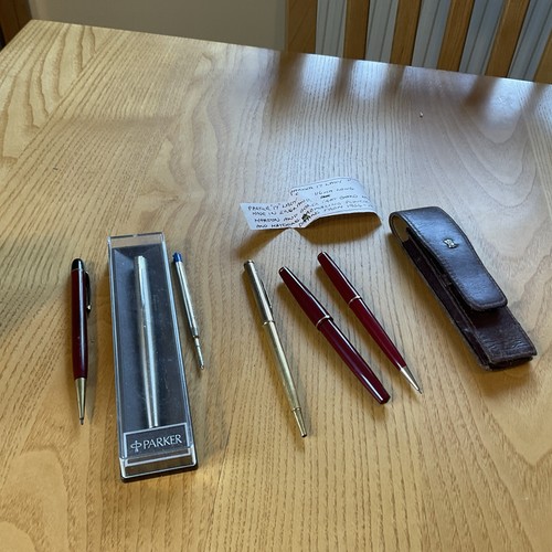 Vintage parker pens incl set - vintage,