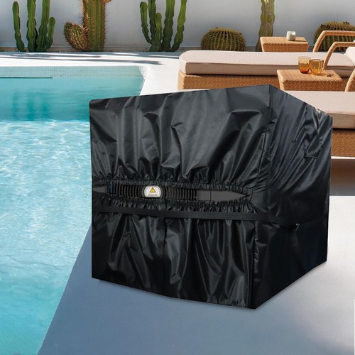 Pool heater covers secure - pool,