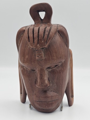 Vintage hand carved wooden - vintage,
