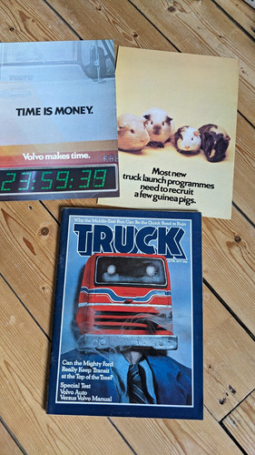 Truck magazine june 1977 volvo - magazine,
