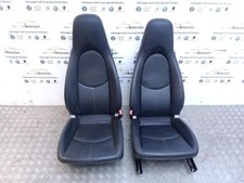 PORSCHE BOXSTER 2005 987 Pair of Blue Front Seats 
