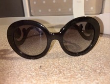 Prada Sunglasses Swirl Baroque