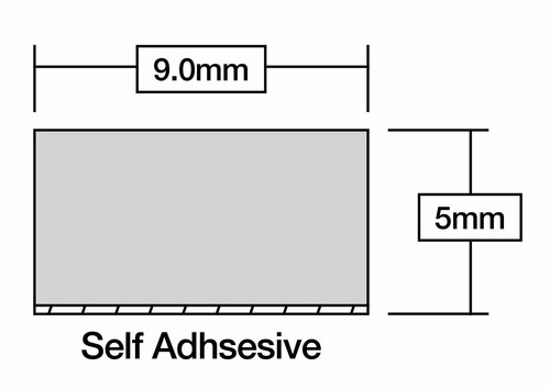 Sureseal draught excluder self - sureseal,