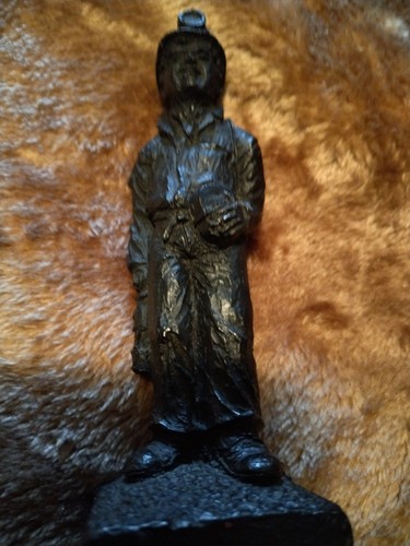 Vintage coalminer ornament - vintage,