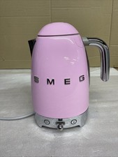 Smeg 50's Retro KLF04PKUK Kettle with Temperature Selector Pink