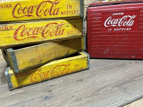 Vintage coca cola bottles - vintage, coca-cola