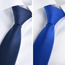 2pcs Men Necktie Tie Solid 6cm