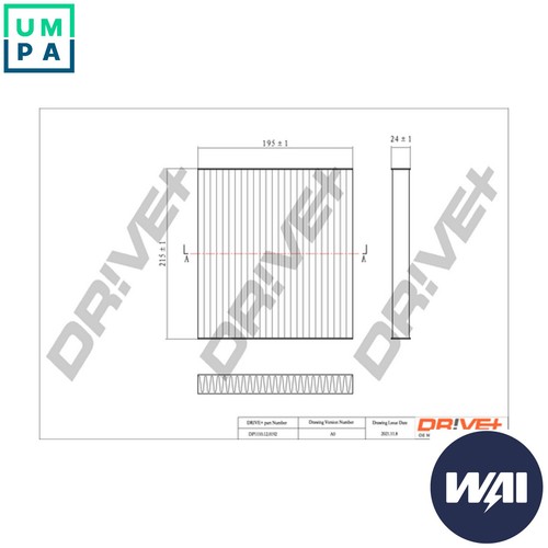 Filter cabin air - filter,