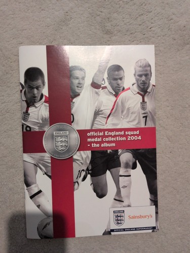 Official england squad - official, medal