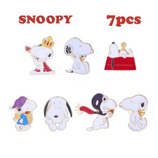 Peanuts Snoopy set of 7 enamel