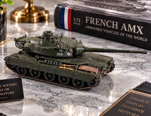 French amx tank model - 1:72,