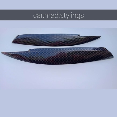 Carbon eyebrows fit - carbon,