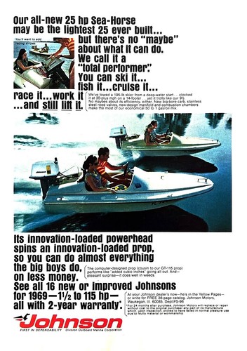 1969 johnson boating - johnson,