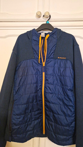 Quechua men blue fleece full - fleece,