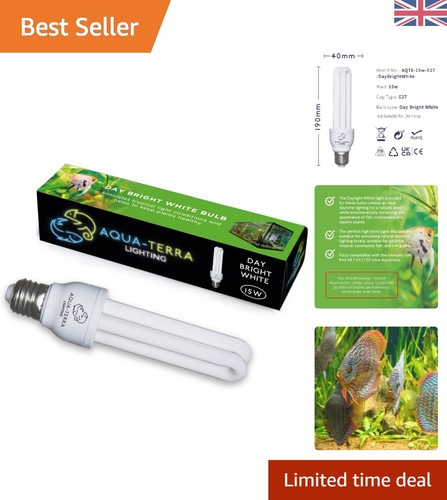 15w brightday white - e27, cfl