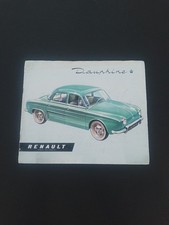 Renault Dauphine Car Sales Brochure