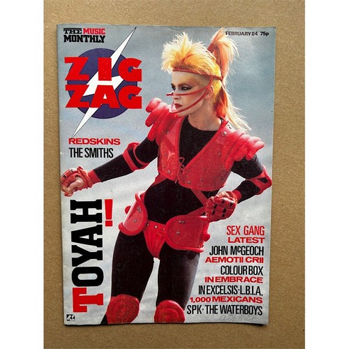 Toyah zig zag - zag, magazine