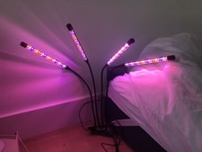 Garpsen Grow Lights for Indoor Plants, 80 LEDs Full Spectrum