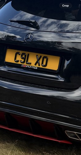 Cal private number plate - number,
