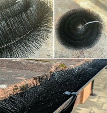 Gutter Brush Leaf Guard Highest Quality Drain Filter Shield protection Black
