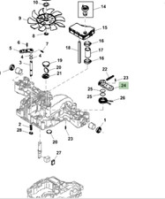 Genuine John Deere X116R Ride On Mower Transmission Brake Arm MIU800219