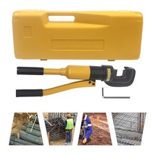 Hydraulic Rebar Cutter Steel Rod Cutting tool 8T Hydraulic Bolt Cutter 4-16mm UK