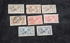 GB, GEORGE V SEAHORSES POSTAGE STAMPS , JOB LOT 