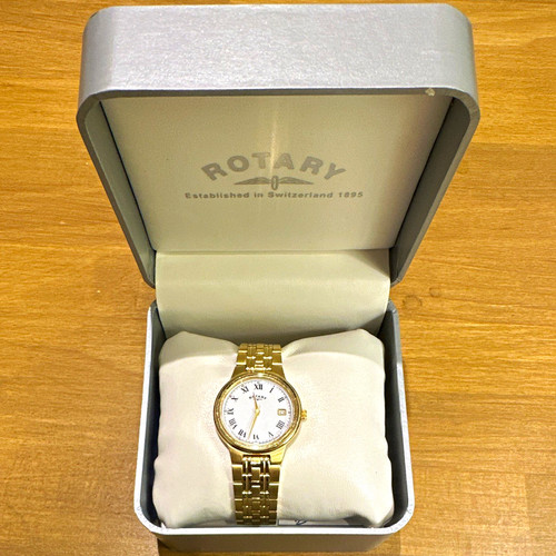 Rotary ladies quartz - rotary, gold-tone