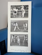 Geoffrey Boycott Hand Signed