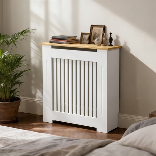 Radiator cover white modern - radiator,