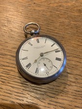 Antique Silver Cased Pocket