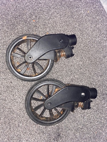Icandy lime front wheel black - front,