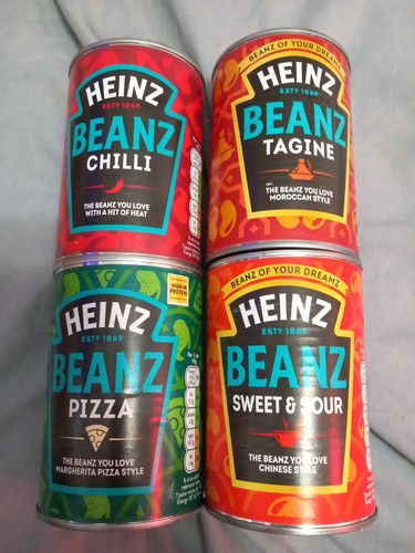 Cans heinz beans pizza - 4,