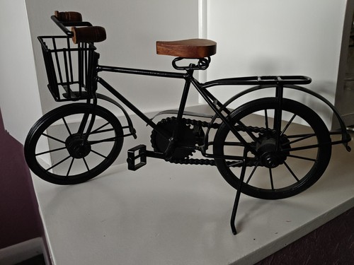 Ornamental black metal - metal, bike