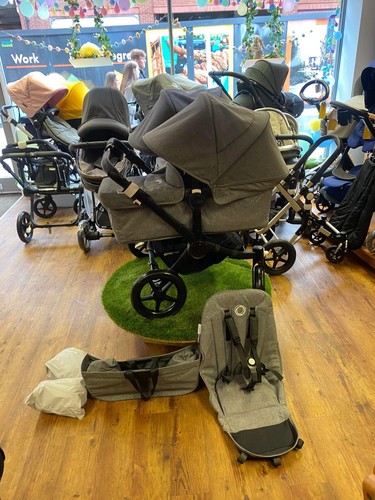 Bugaboo donkey duo black - 3, duo-black