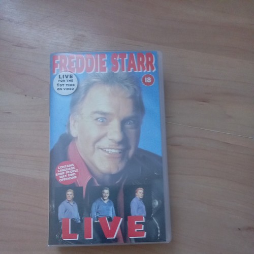 Freddie starr live - freddie, (vhs)