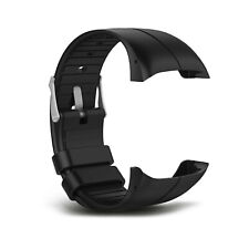 Silicone Rubber Watchband Wrist Strap For Polar M400 M430 Fitness Watch Black