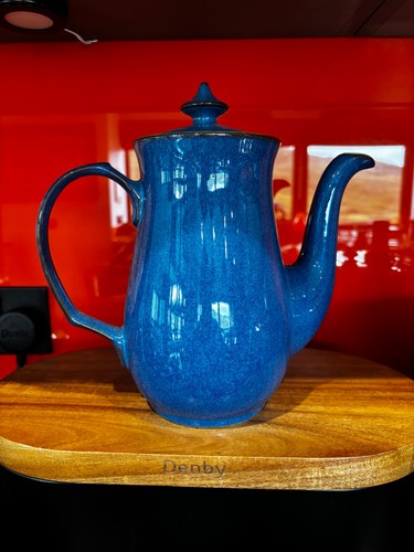 Denby imperial blue coffee - denby, blue`