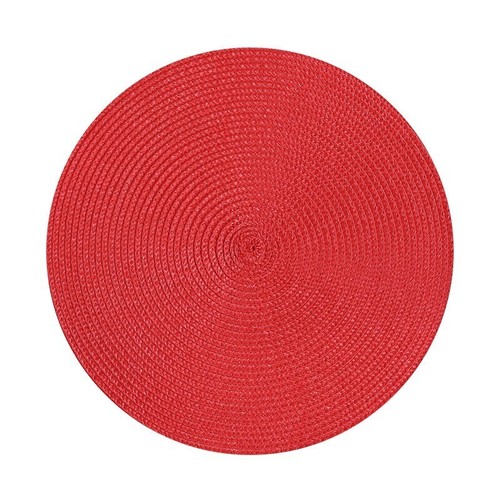 Round non slip placemat set - round,
