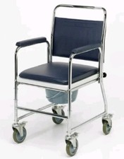 Mobile Commode Shower Chair