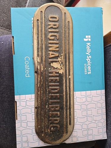 Vintage original heidelberg - original,