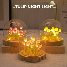 Artificial Tulip Flower Night