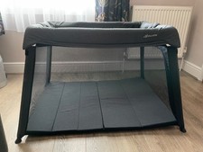 Micralite  3 in 1 Sleep and Go Travel Cot black pre-owned but in good condition