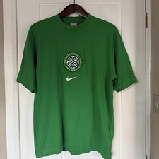 Vintage 2005-06 Celtic Men’s Nike Football T-shirt Large 42/44 Green