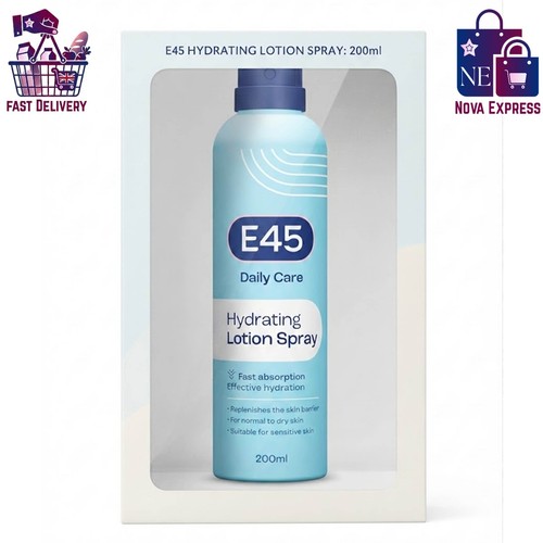 E45 spray moisturiser - e45,