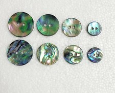 Abalone Shell Buttons 2 Hole