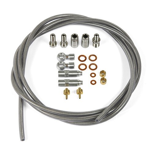 Hope stainless steel braided - stainless,